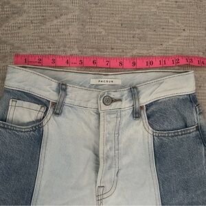 PacSun  Two-Tone Blue Jeans